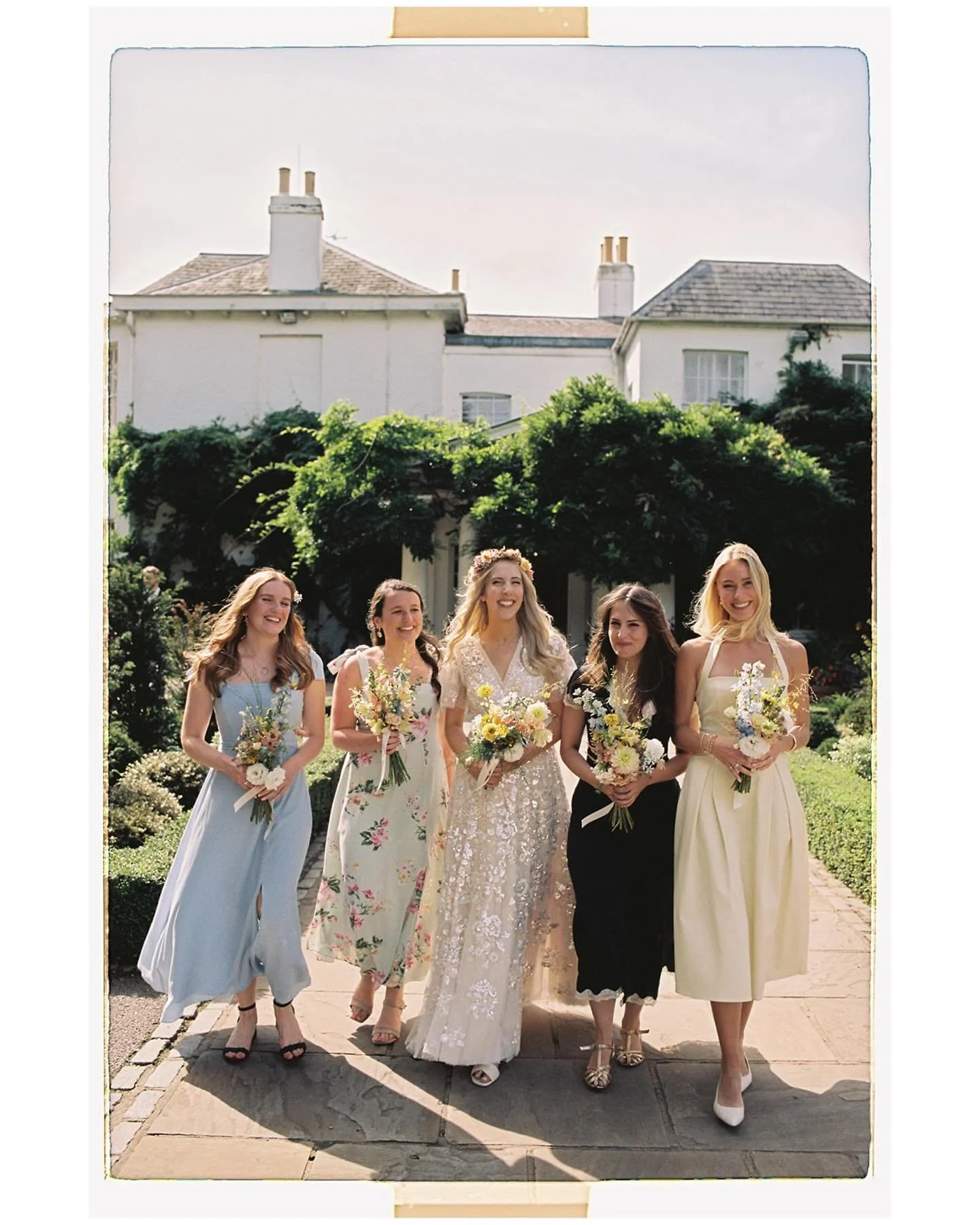 The most gorgeous pastel styling at Katie and Simon&rsquo;s September wedding at Pembroke Lodge. We got so lucky with the weather and had the best sunset too

Photos a mixture of film and digital 🎞️

Photographer: @suziesmithphoto 
Venue: @pembroke_
