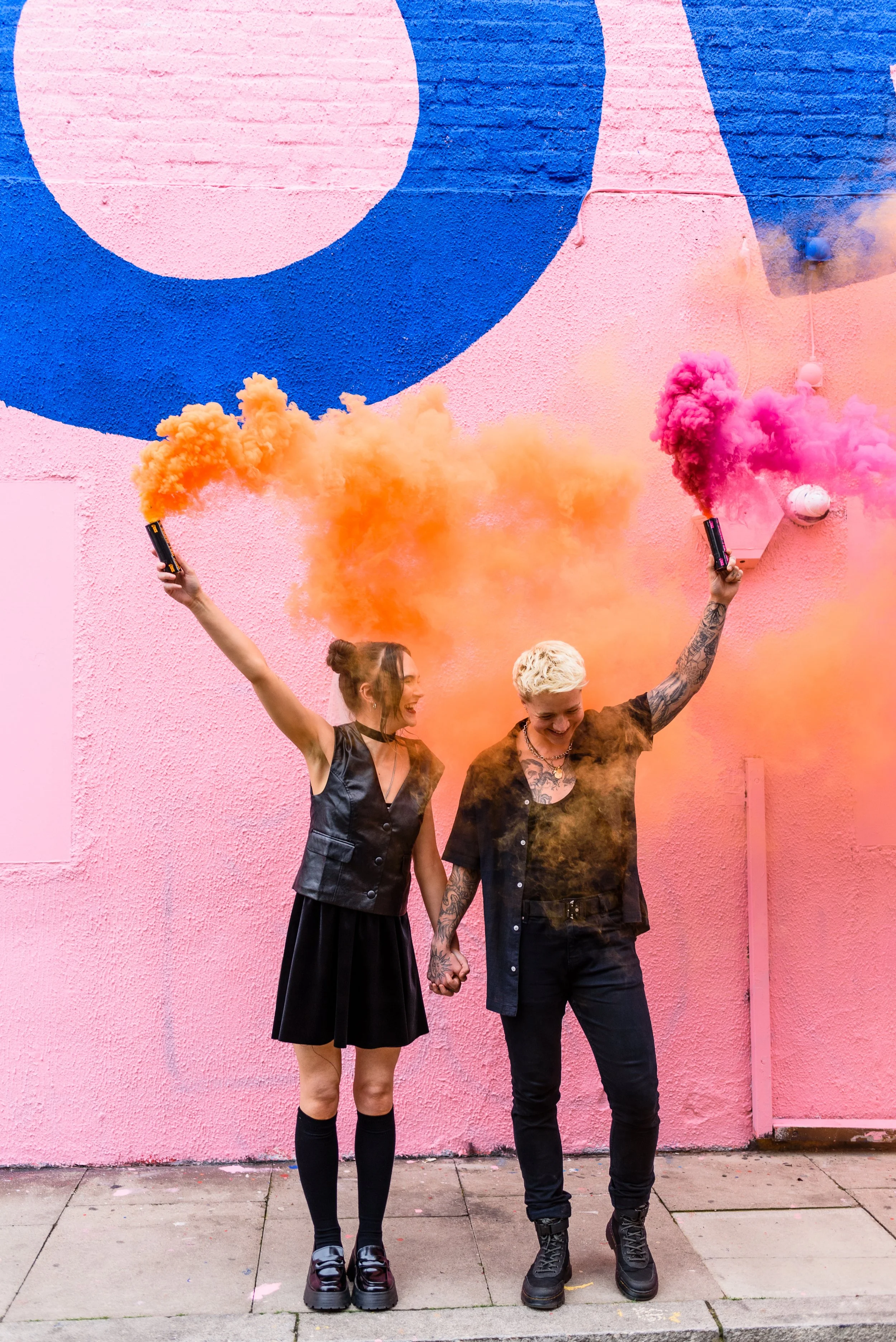 Shoreditch Studios Smoke Grenade Couple SuzieSmithPhoto.jpg