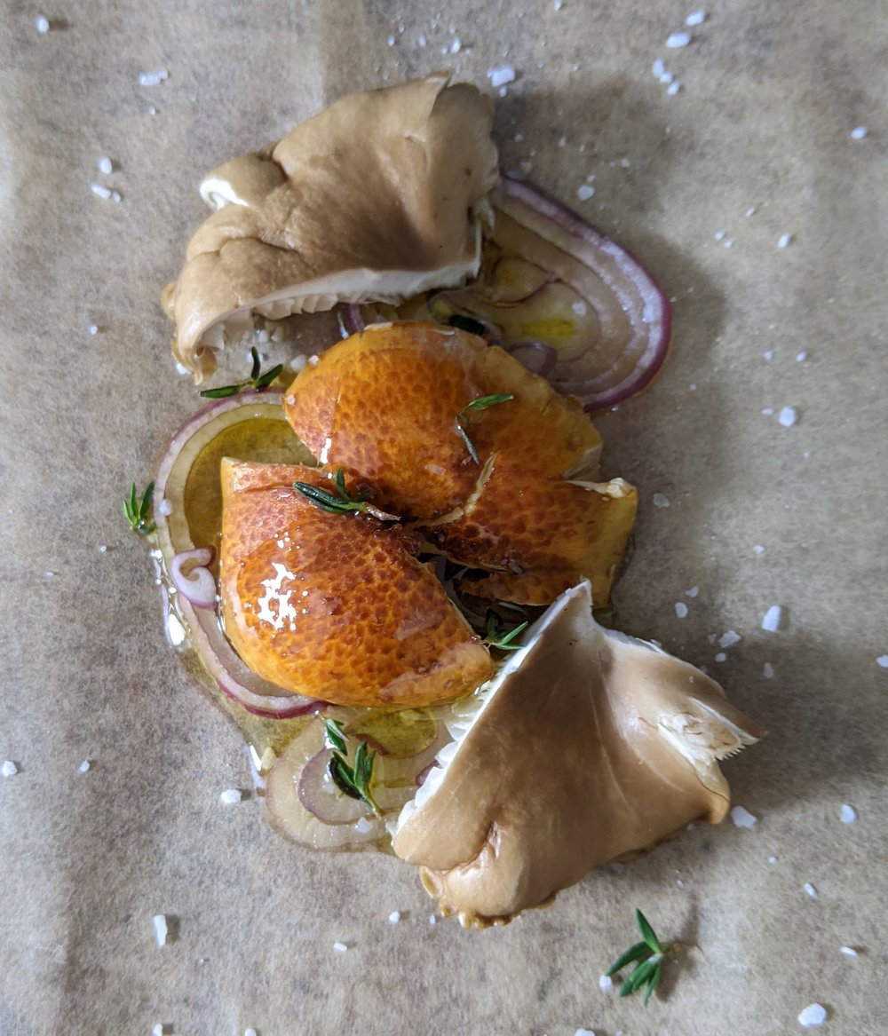 Upside Down Wild Mushroom and Shallot Tarts — The Patchwork Kitchen