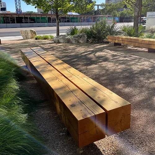 Waterline Timber Benches