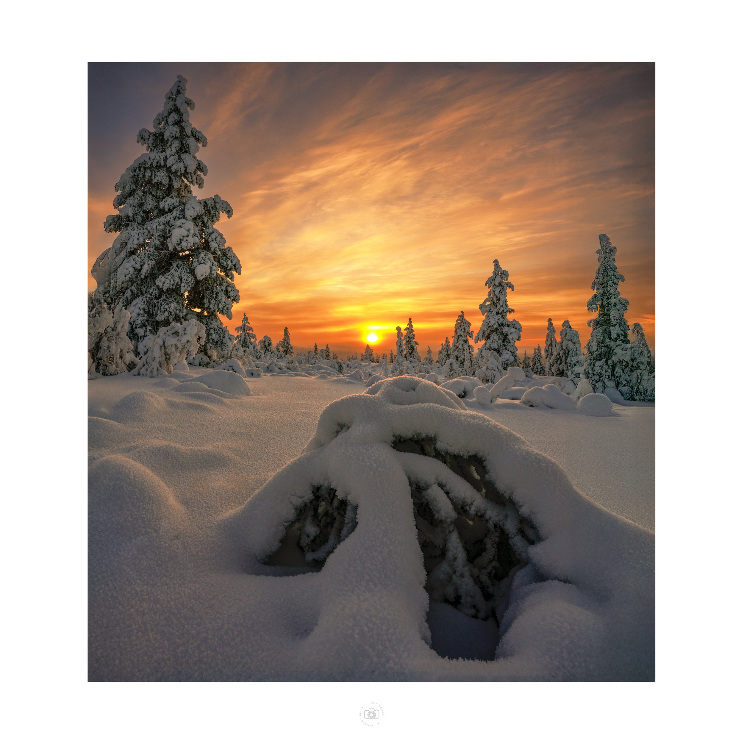 Saariselka Sunrise 12x12.jpg