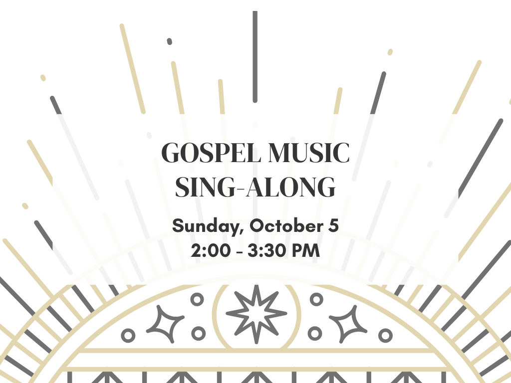 Gospel Music Sing-Along