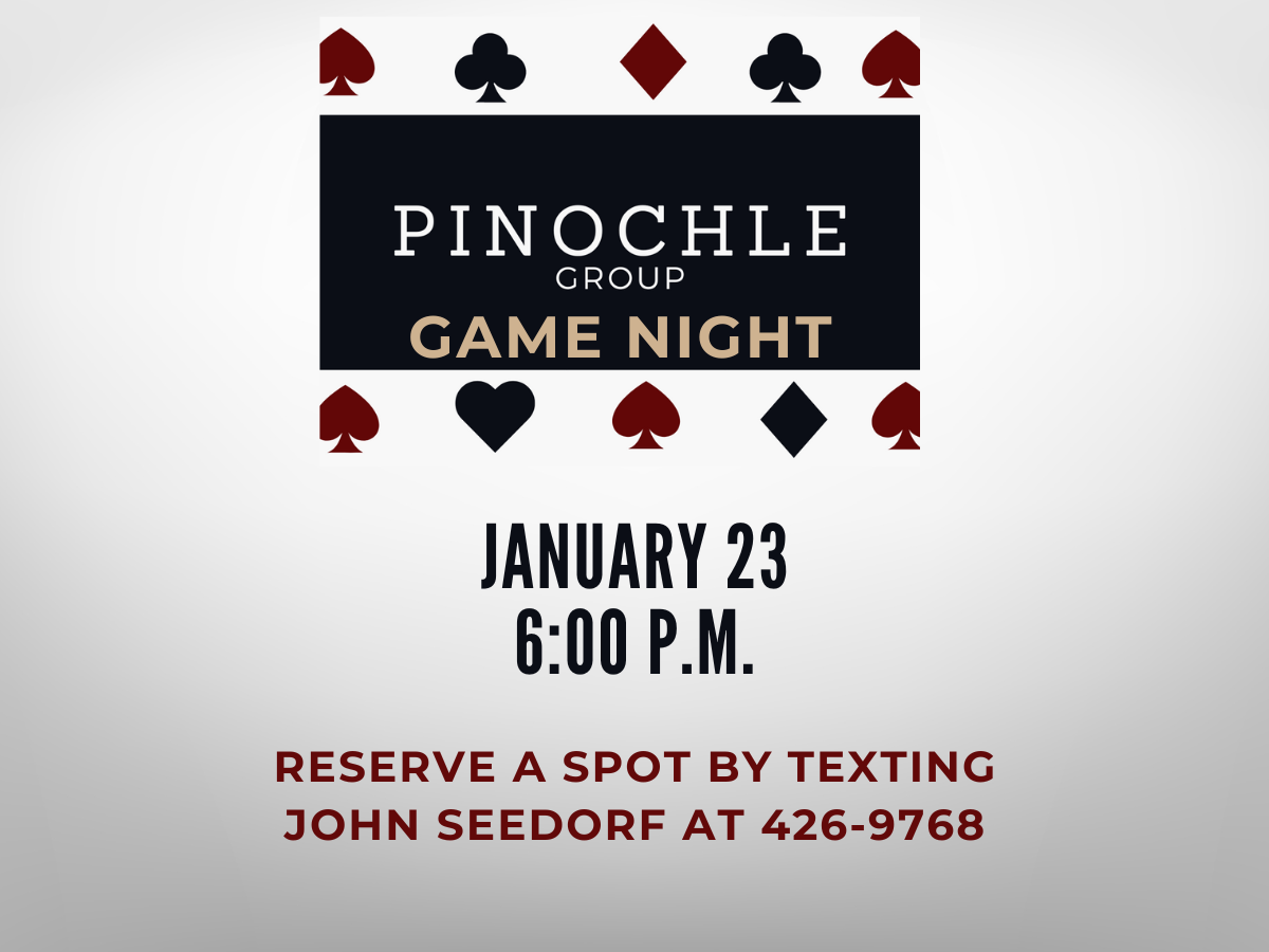 Pinochle Game Night