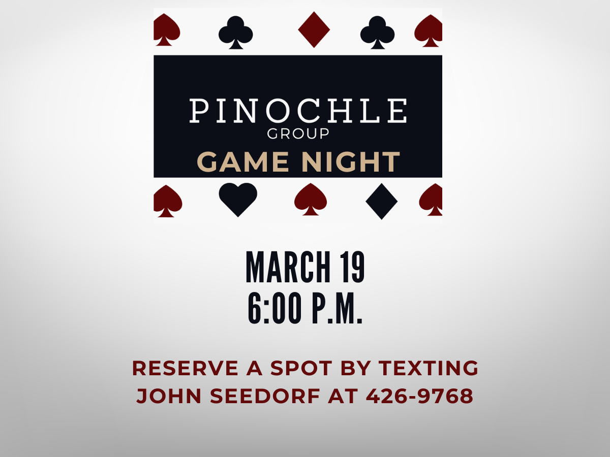 Pinochle Game Night