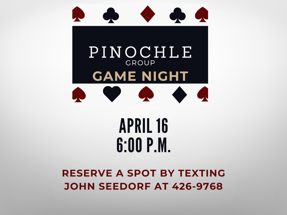 Pinochle Game Night