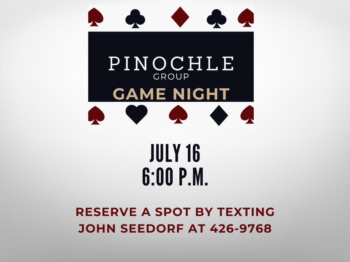 Pinochle Game Night