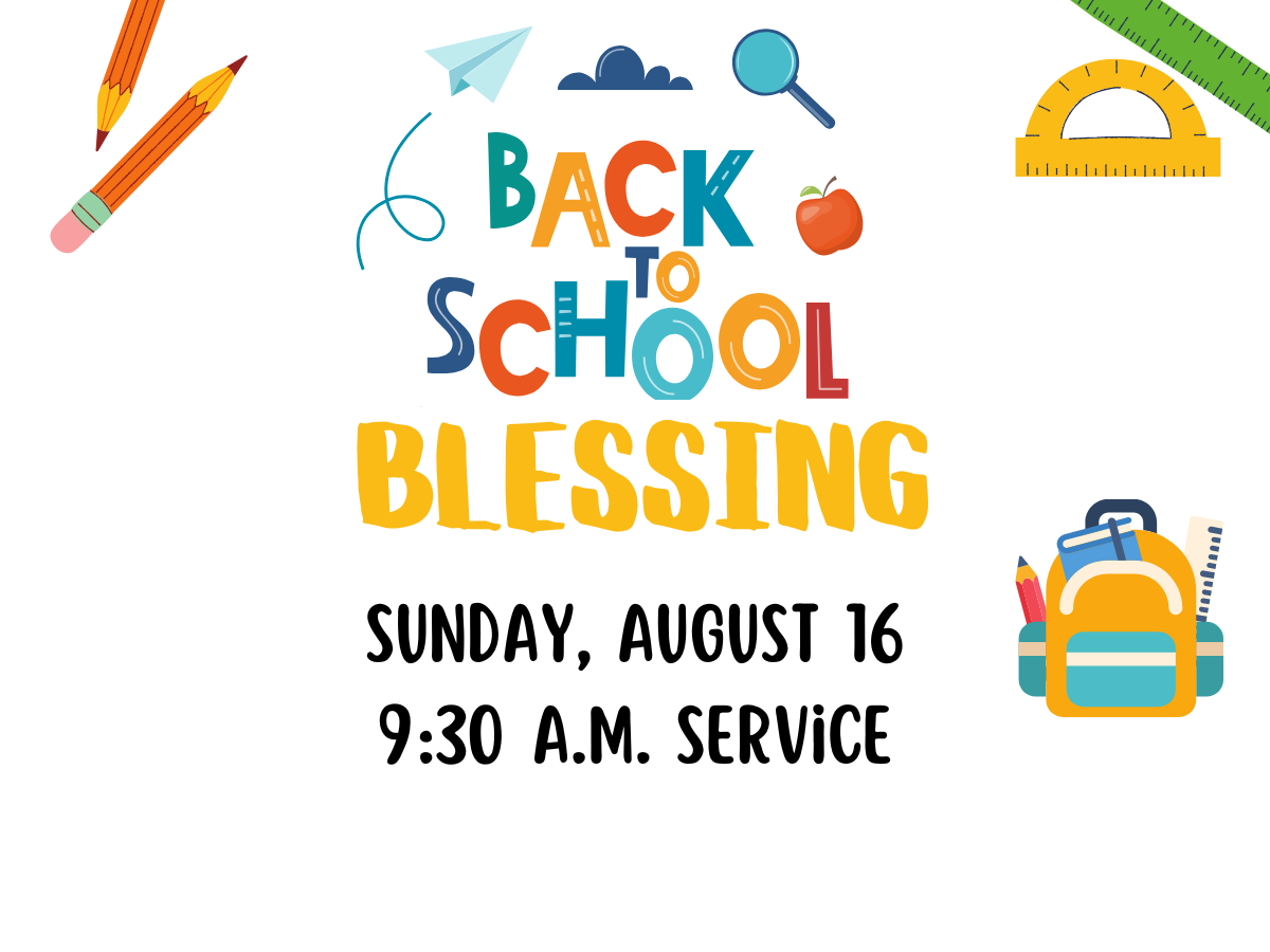 Back to School Blessing