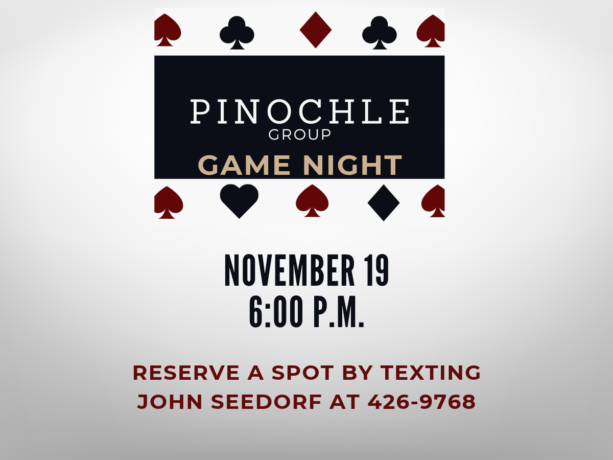 Pinochle Game Night
