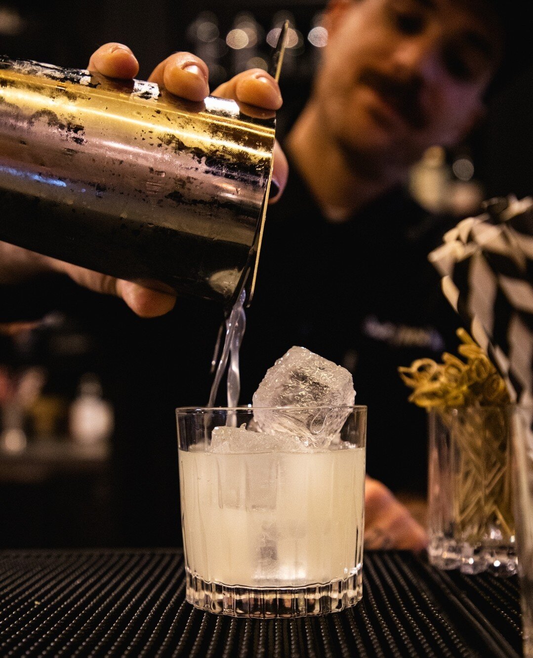 Our/ Highline in the making 🤩⁠
⁠
Crafted with Our/Basil Vodka, Cucumber, Lime, Yuzu Sake, &amp; Fire Water Bitters, this signature cocktail is sure to be your new go-to! ⁠
⁠
Try it for yourself tonight, we're open 5pm-12am ✨⁠
.⁠
.⁠
.⁠
.⁠
#ournewyork