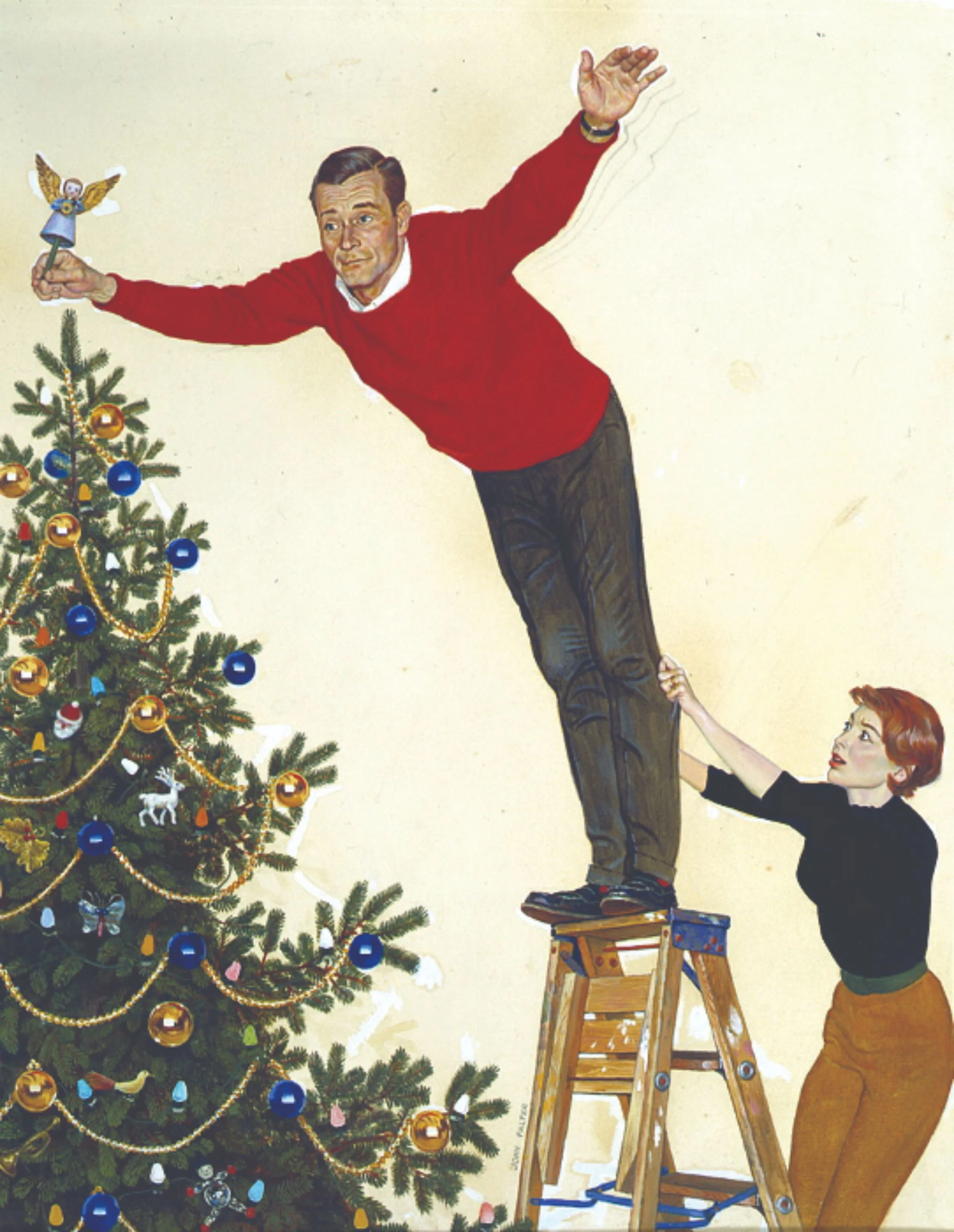 John Falter, Decorating the Tree