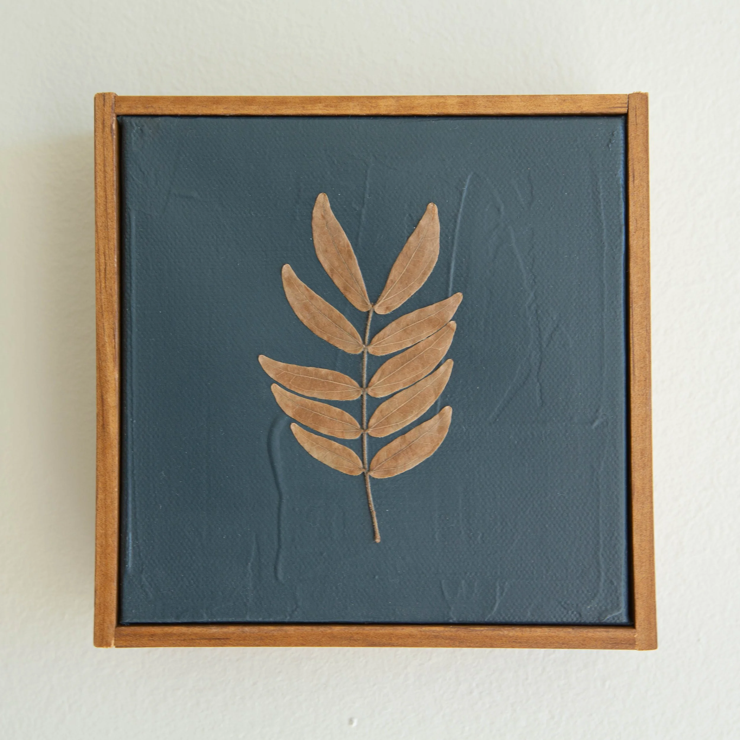 Botanical on Midnight Blue