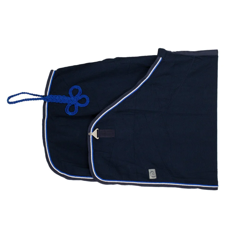 Chemise nid d'abeille Greenfield - bleu marine/bleu marine-blanc/bleu royal