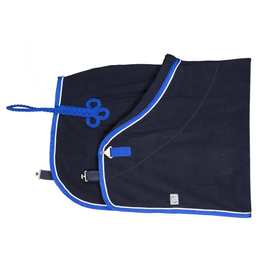 Chemise polaire Greenfield - bleu marine/bleu royal-blanc
