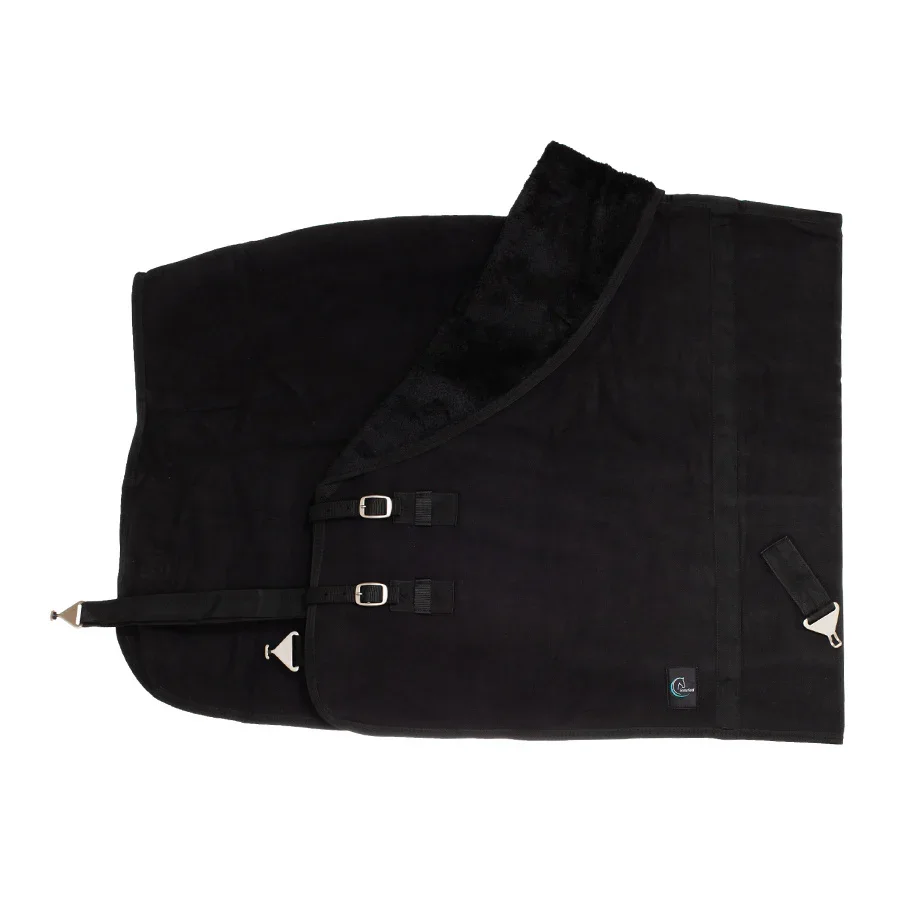 Chemise polaire teddy double Greenfield - noir