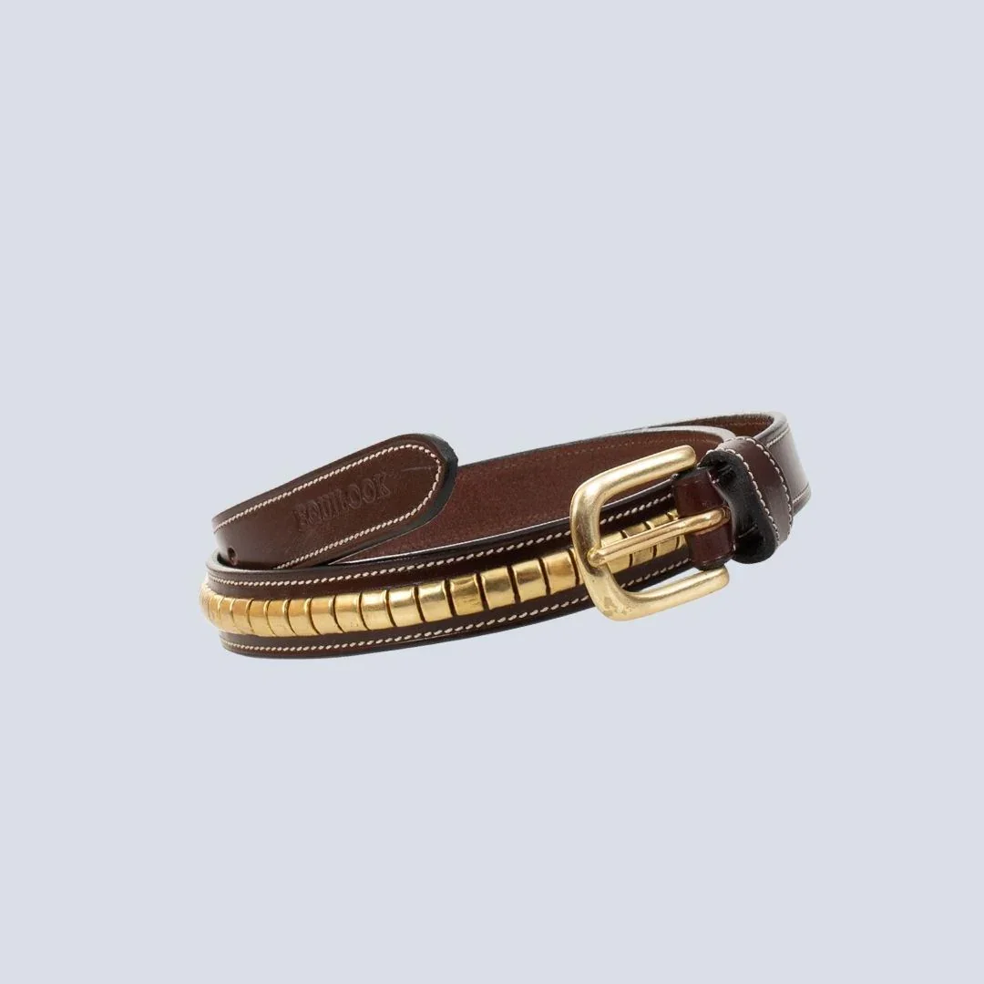 Ceinture à clincher marron Greenfield