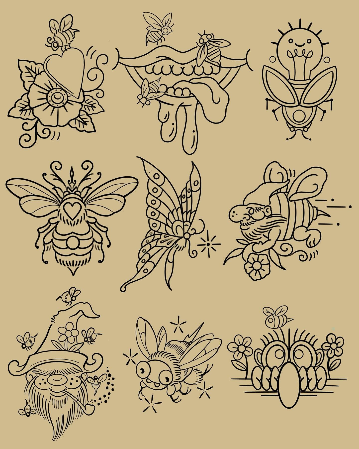 Flash sheet by @nater_tats