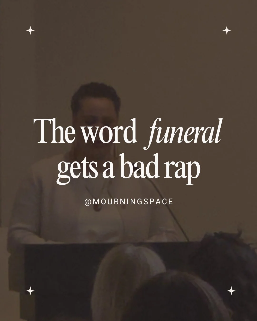There's a good chance you've been to a bad funeral - I have been to many, and I always hated coming away from one feeling like it did nothing to honor the person. 

When I became a celebrant, I learned another way...and it became the thing that I am 