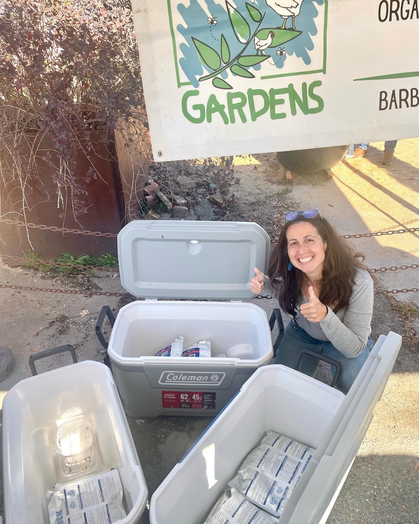 It&rsquo;s a beautiful day when all that&rsquo;s left in the cooler is @mrbaker26 cakes! We sold out of EVERYTHING but we will be spending the week @hatch.richmond to restock all our pizzas for next week markets @farmersmarketatix and @longfamilymark