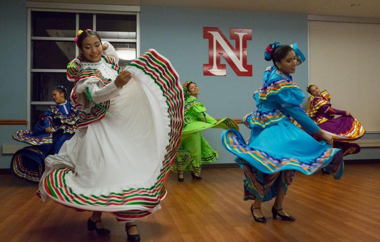 Lincoln dance group Viva Mexico performs at Latino Art Now on Oct. 10, 2018, in Lincoln, Nebraska.