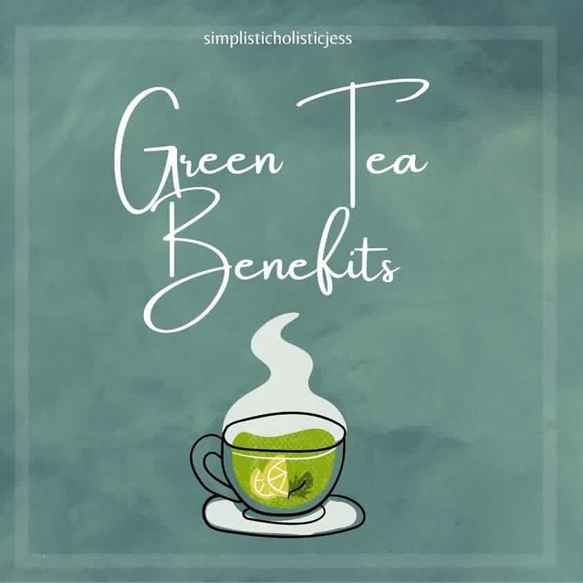 I love green tea 🍵 so much - the warmth + bitterness. I would drink 10 cups a day if I could but have learned to be intentional with it because the caffeine can get too stimulating ⚡️

The wide variety of benefits it can serve the body (swipe to see