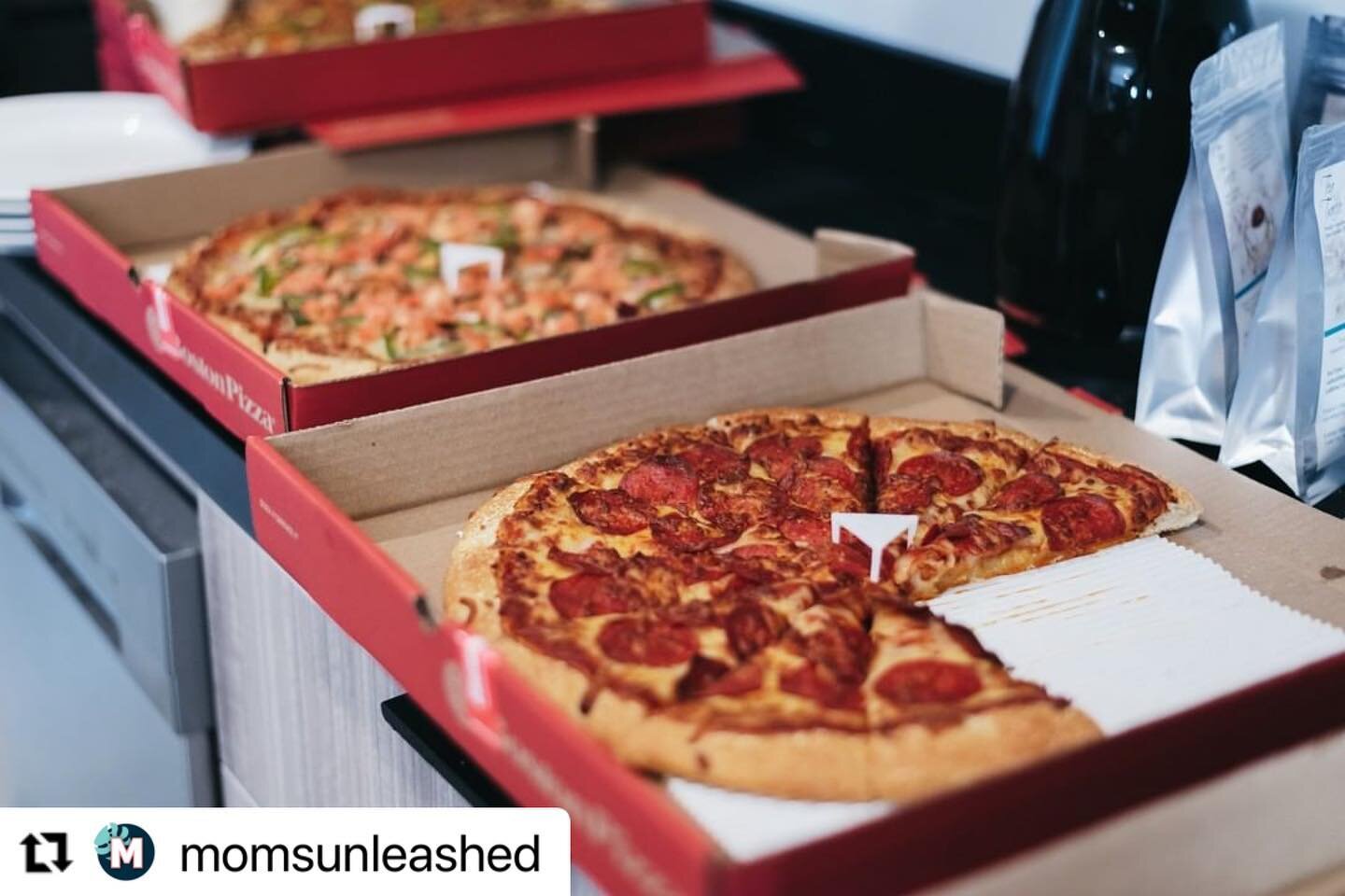 #Repost @momsunleashed
・・・
Friendly Reminder: Ordering a shit ton of takeout DOES NOT make you a bad parent💁&zwj;♀️

Nothing like a good slice of @bostonpizzaburlingtonnorth 'za to make the end of the week a little bit easier! 

📸 @jessicawaughphot