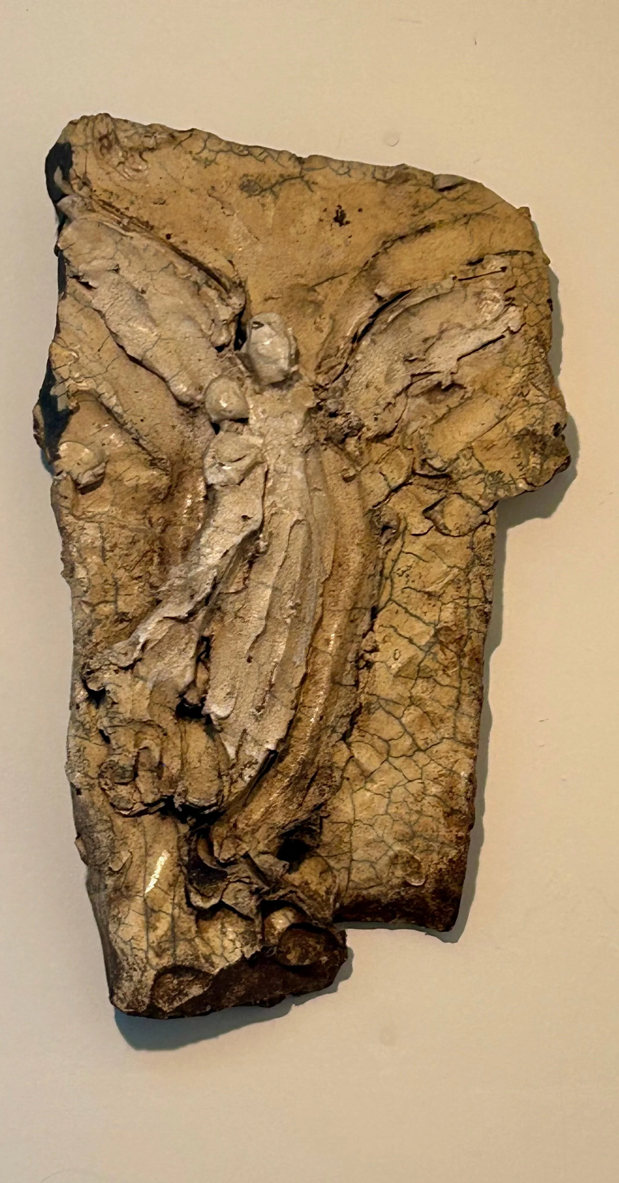 "Guardian", raku, 18 x 9 x 3”