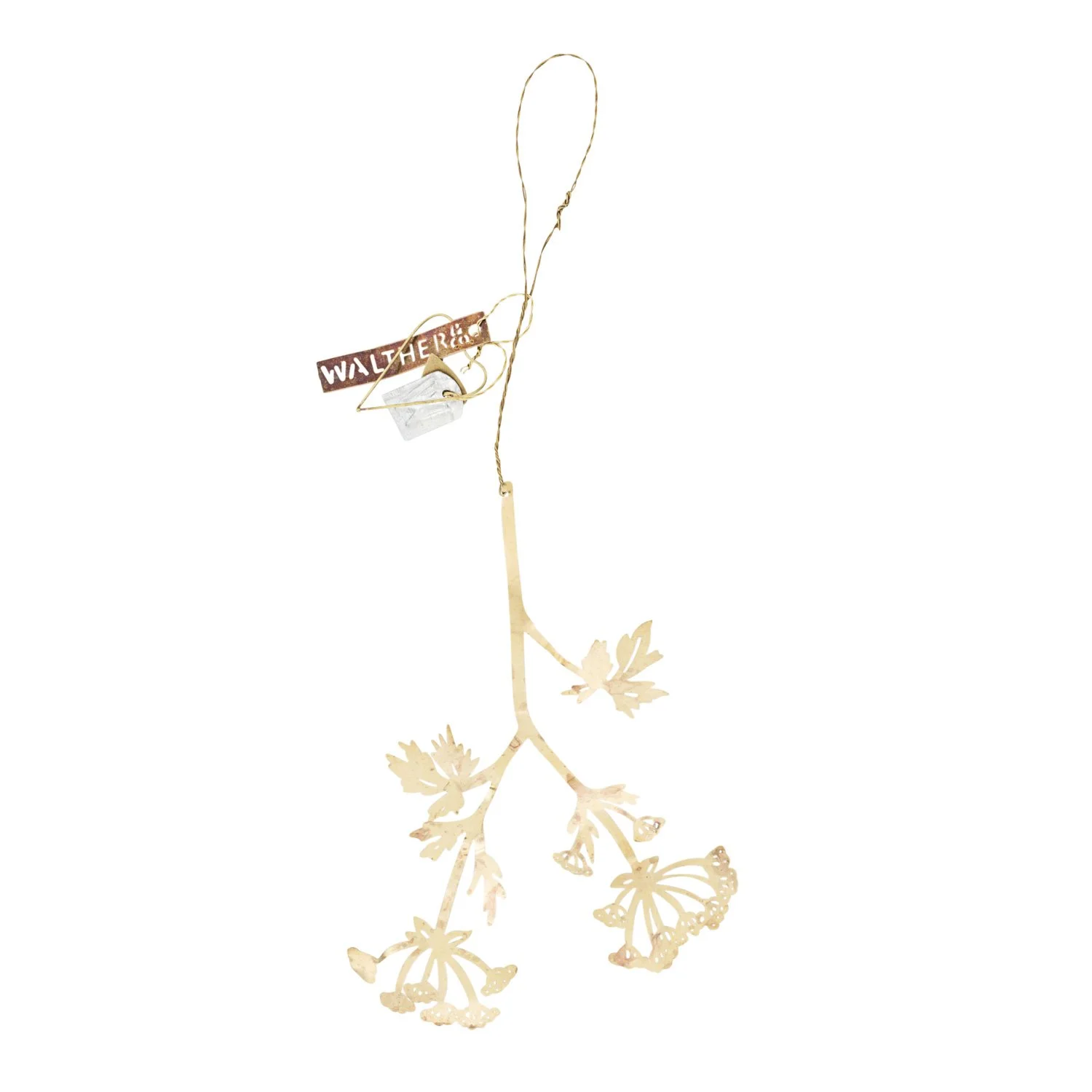 Walther & co brass round fringed Christmas Tree