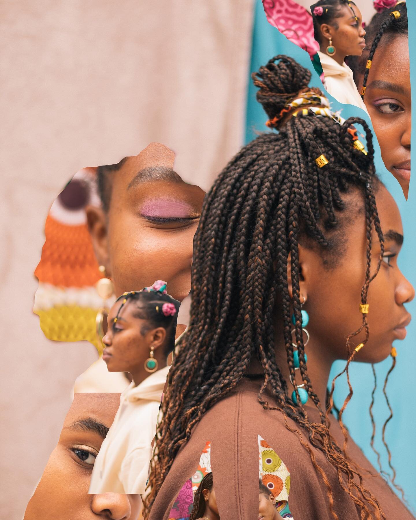 A celebration of beauty through hair and print #blackisbeautiful