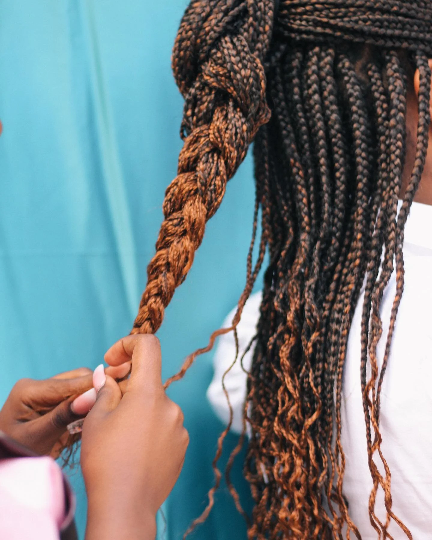 The processes and details of black hair are so beautiful #blackisbeautiful