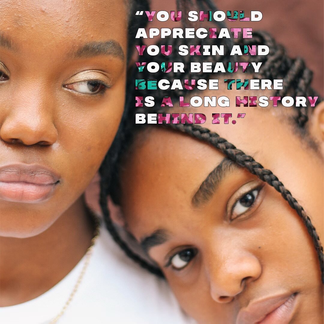 Some quotes from the beautiful models #blackisbeautiful