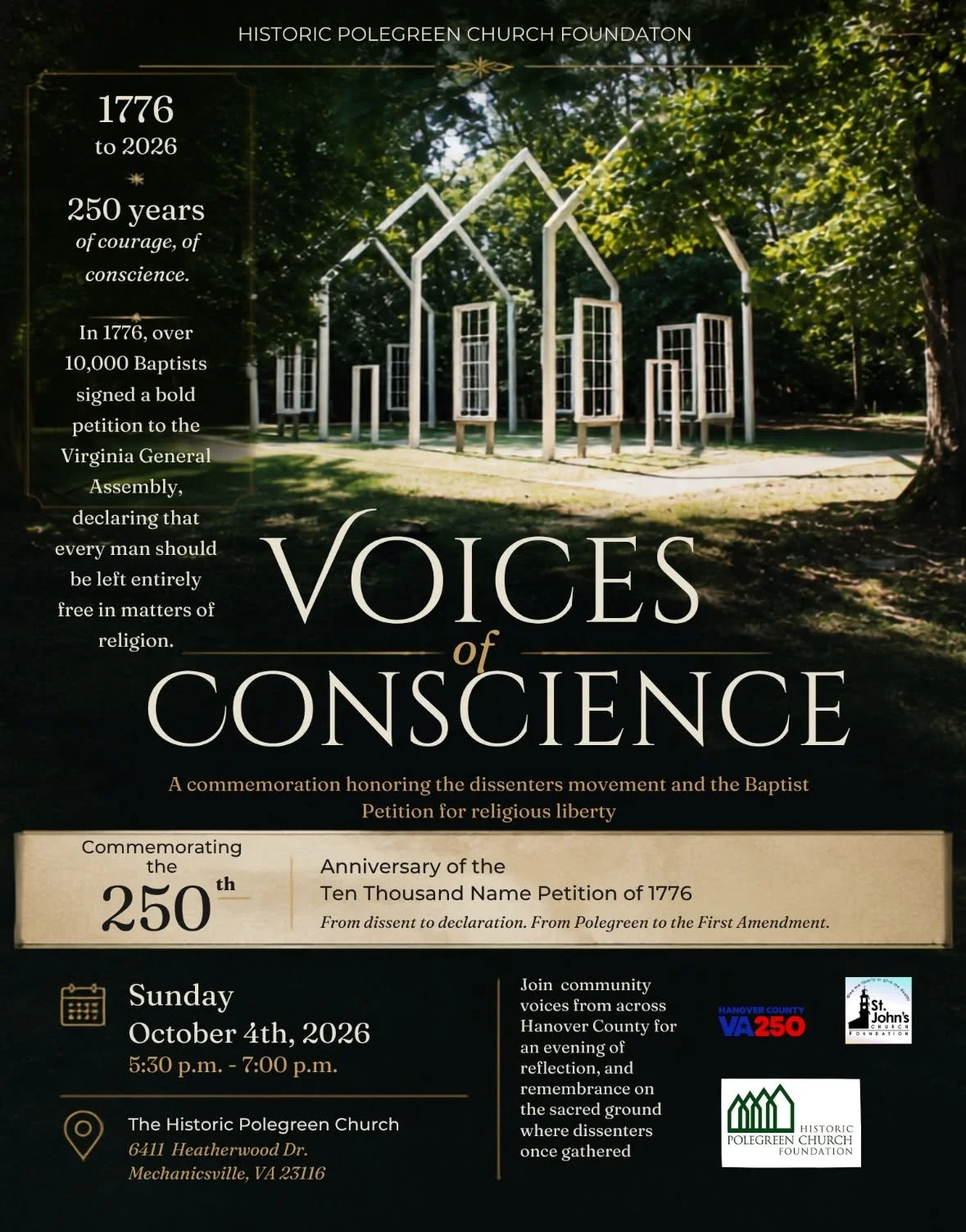 OCT 4 Voices of Conscience