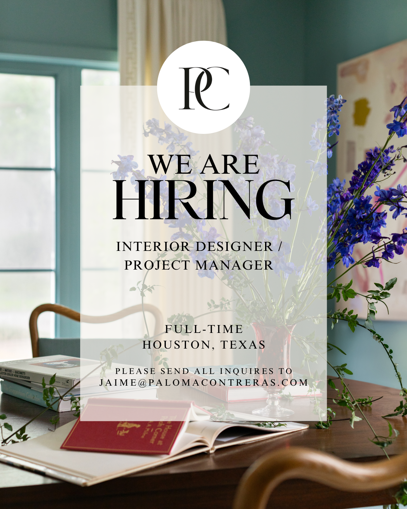 WE ARE HIRING!