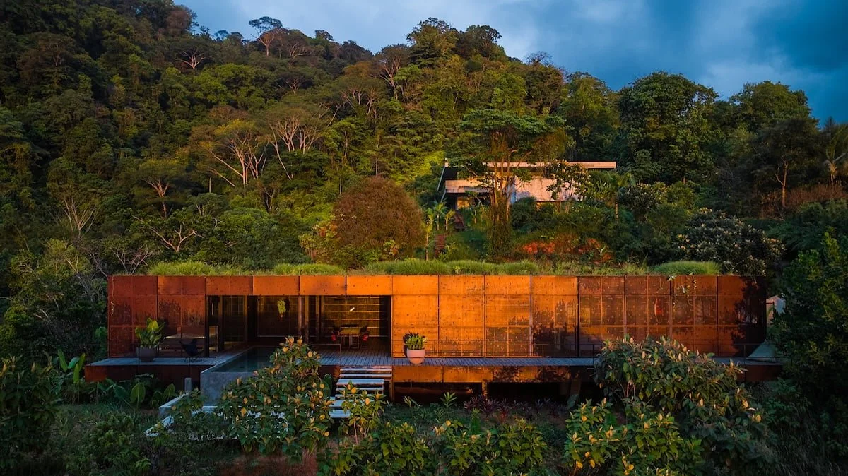Casa Retreats at Art Villas, Uvita Costa Rica — luxury yoga and wellness retreat 2026 surrounded by rainforest architecture.