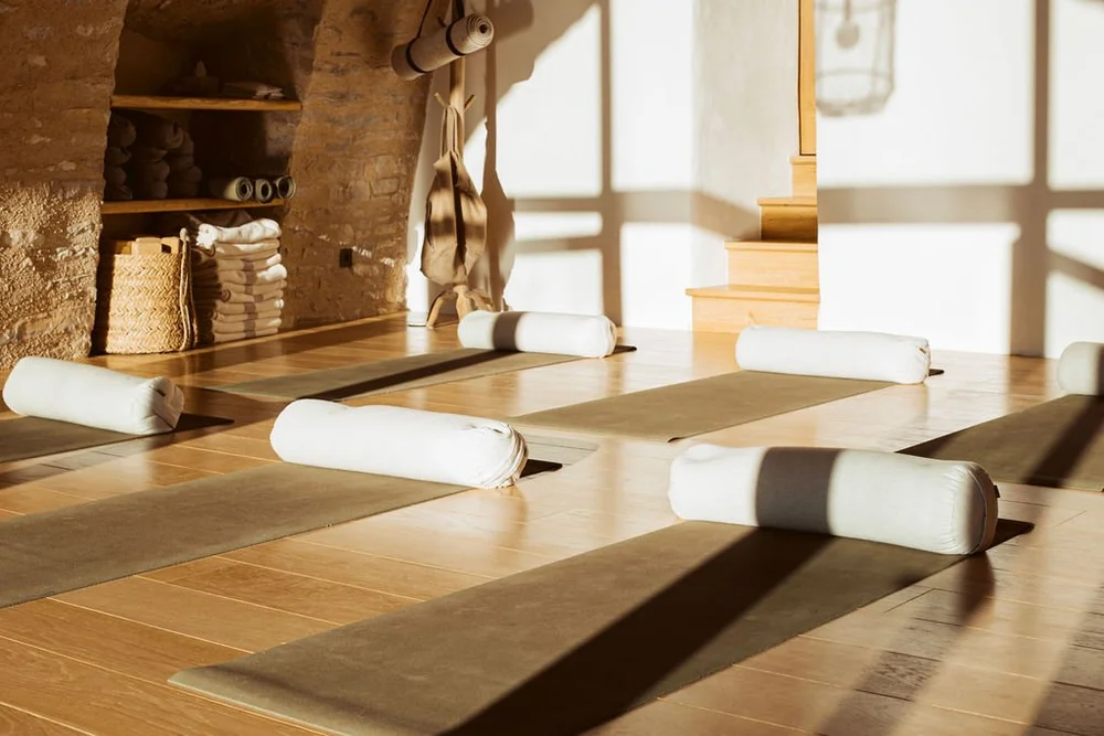 A restored interior detail at Almières, a private retreat home in the south of France