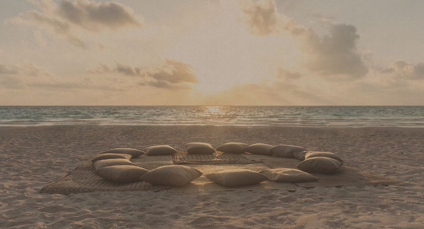 Ice bath and breathwork ritual.