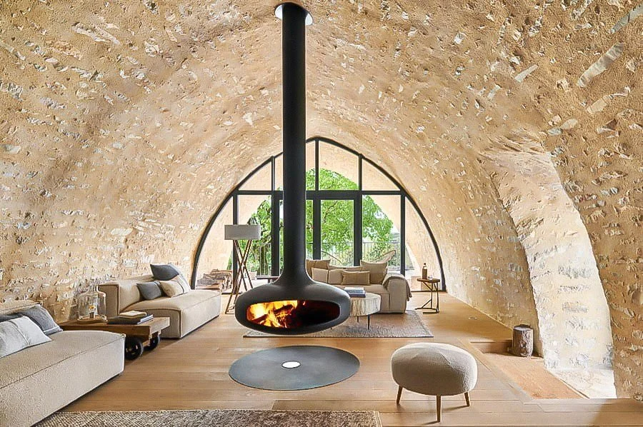 Restored stone architecture and softly lit suites at L’Esprit d’Almières, the setting for CASA Retreats France 2027