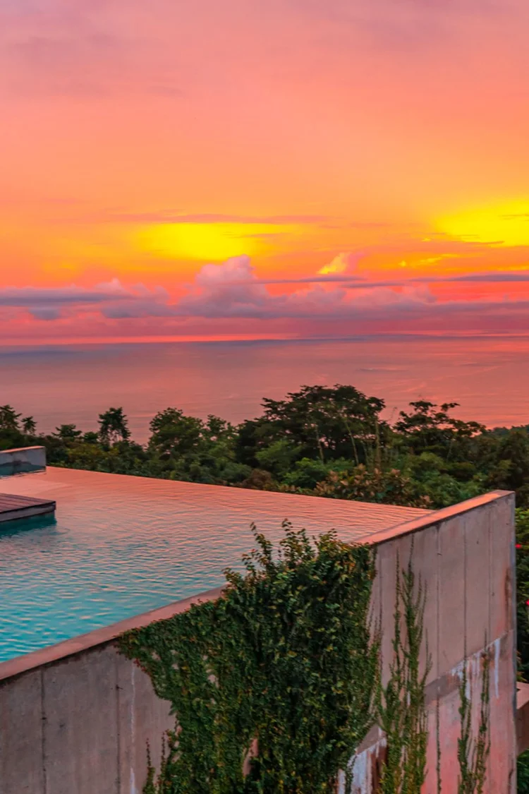 Art Villas Costa Rica — sunset atmosphere