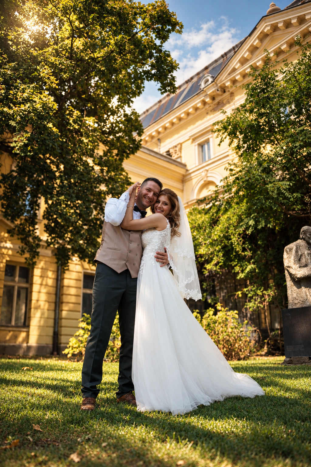 Golden Garden Wedding Embrace.png