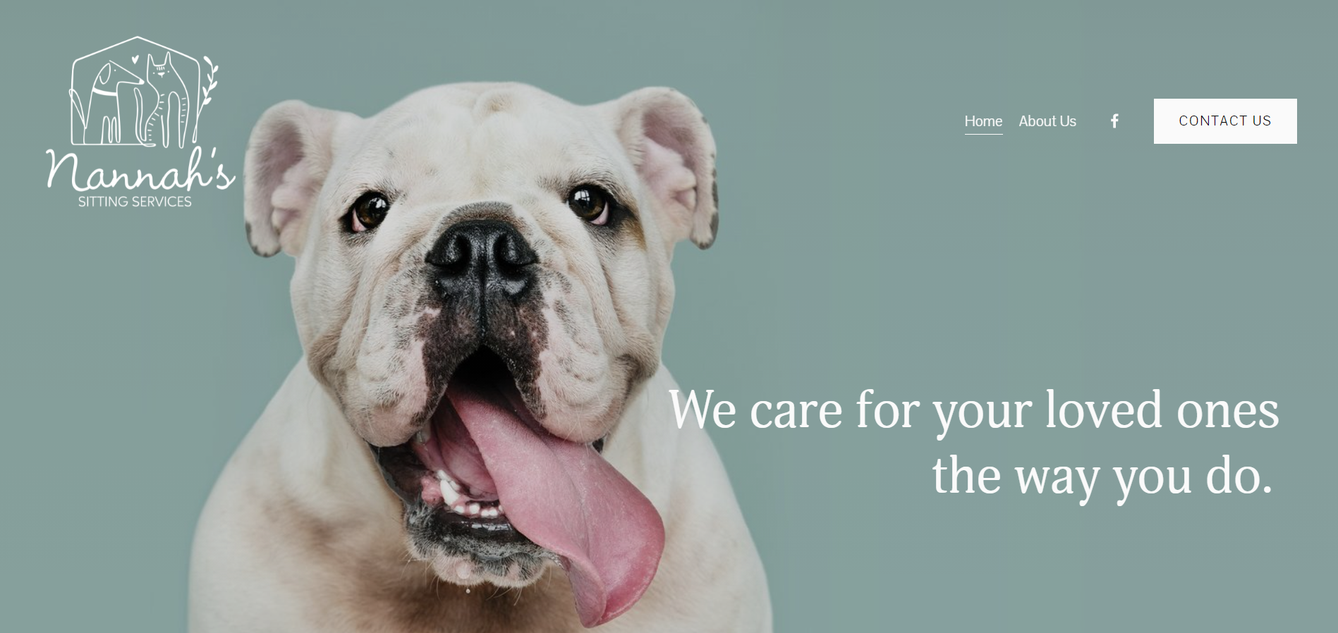 Website Banner for Nannah's Sitting Services