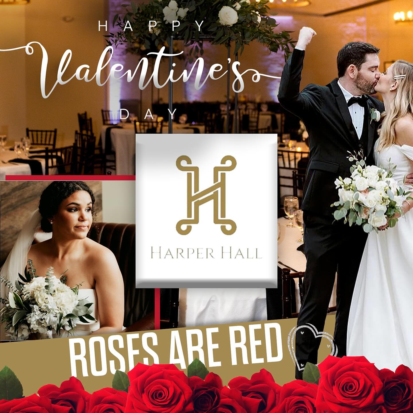No one knows love like Harper Hall and we want to wish a very happy Valentine&rsquo;s Day to all of those that shared their love with our venue 🫶

#simplylovelex #weddingvenue #eventvenue #valentines #loveisintheair