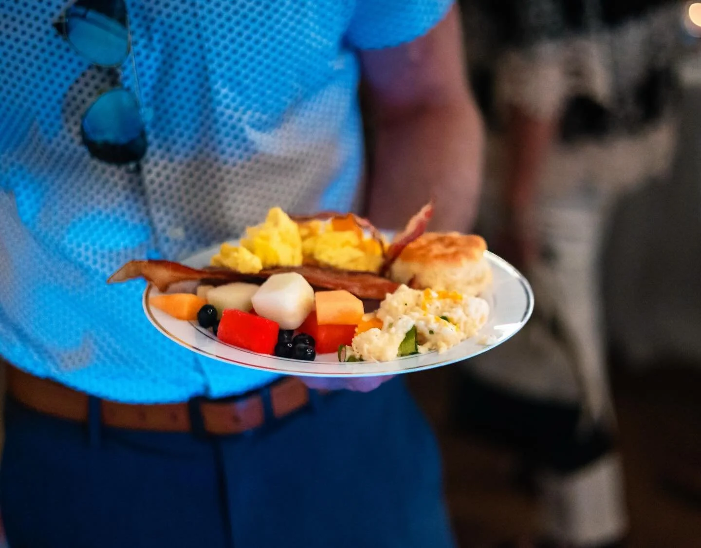 A #brunch themed meal for a wedding? Yes, please! 

📷 @megan.sweeting