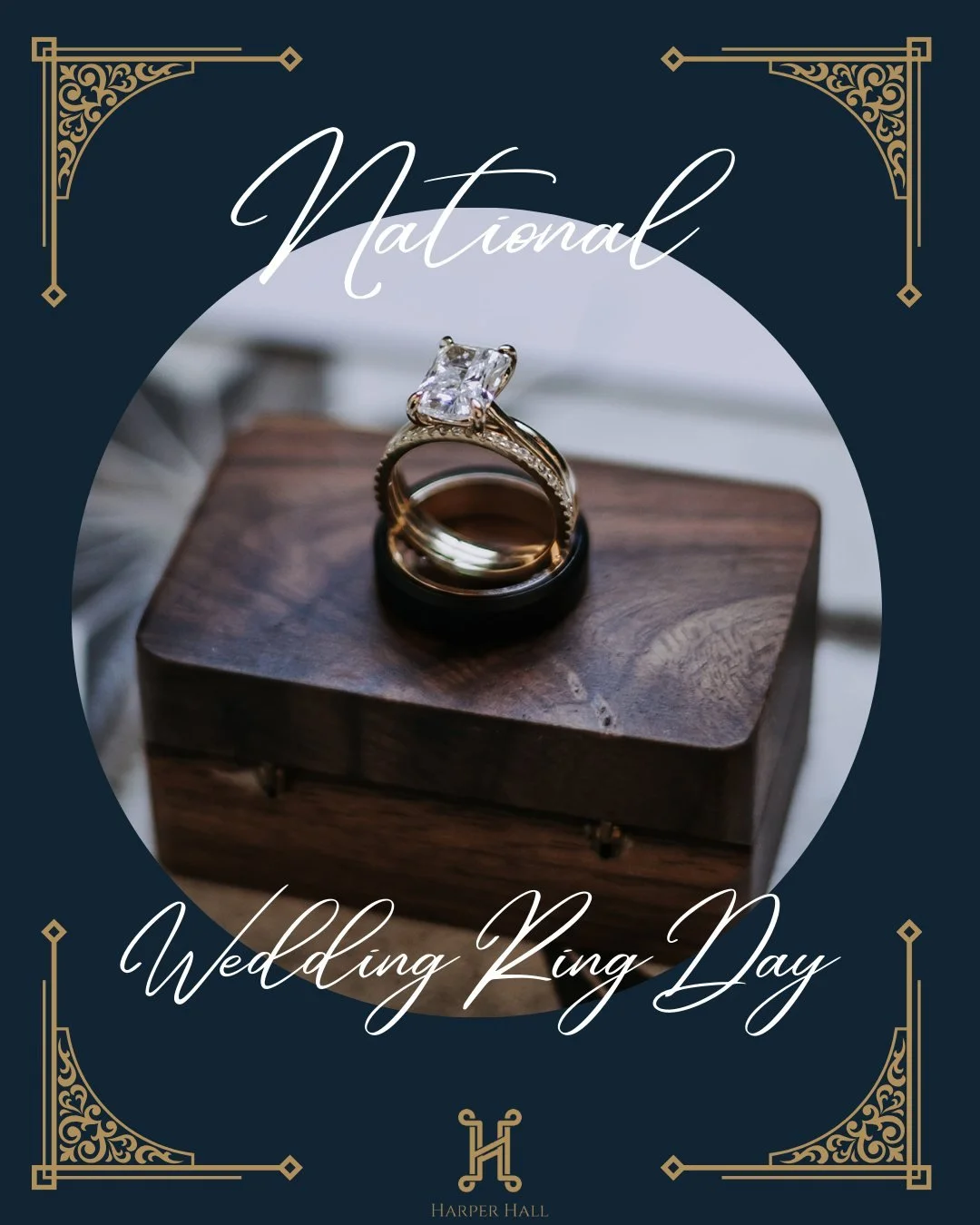 Happy National Wedding Ring Day! 💍

Today we celebrate the symbols of love that start forever. From sparkling engagement rings to timeless wedding bands, these little circles carry a lifetime of memories&mdash;and a lot of style! 

📸: @miamariecerv