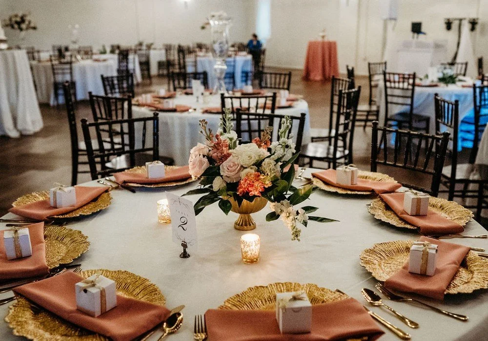 No matter your vision, your palette, or your vibe, your event should feel uniquely you. 

This stunning orange setup is just one example of how beautifully a color can come to life at Harper Hall. Whether you&rsquo;re dreaming of soft pastels, bold j