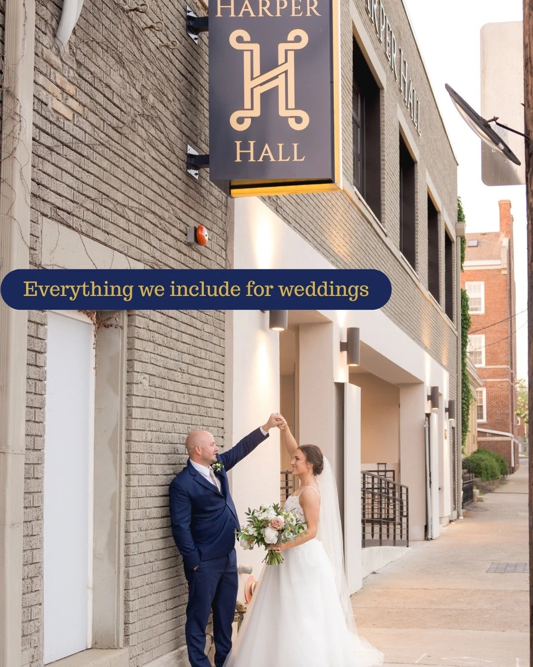 Are you looking for a wedding venue in central Kentucky? We would love to give you a tour of Harper Hall! 

We are a unique 2-story venue located in the heart of downtown Lexington. Offering open concept space on both floors allowing you the ability 