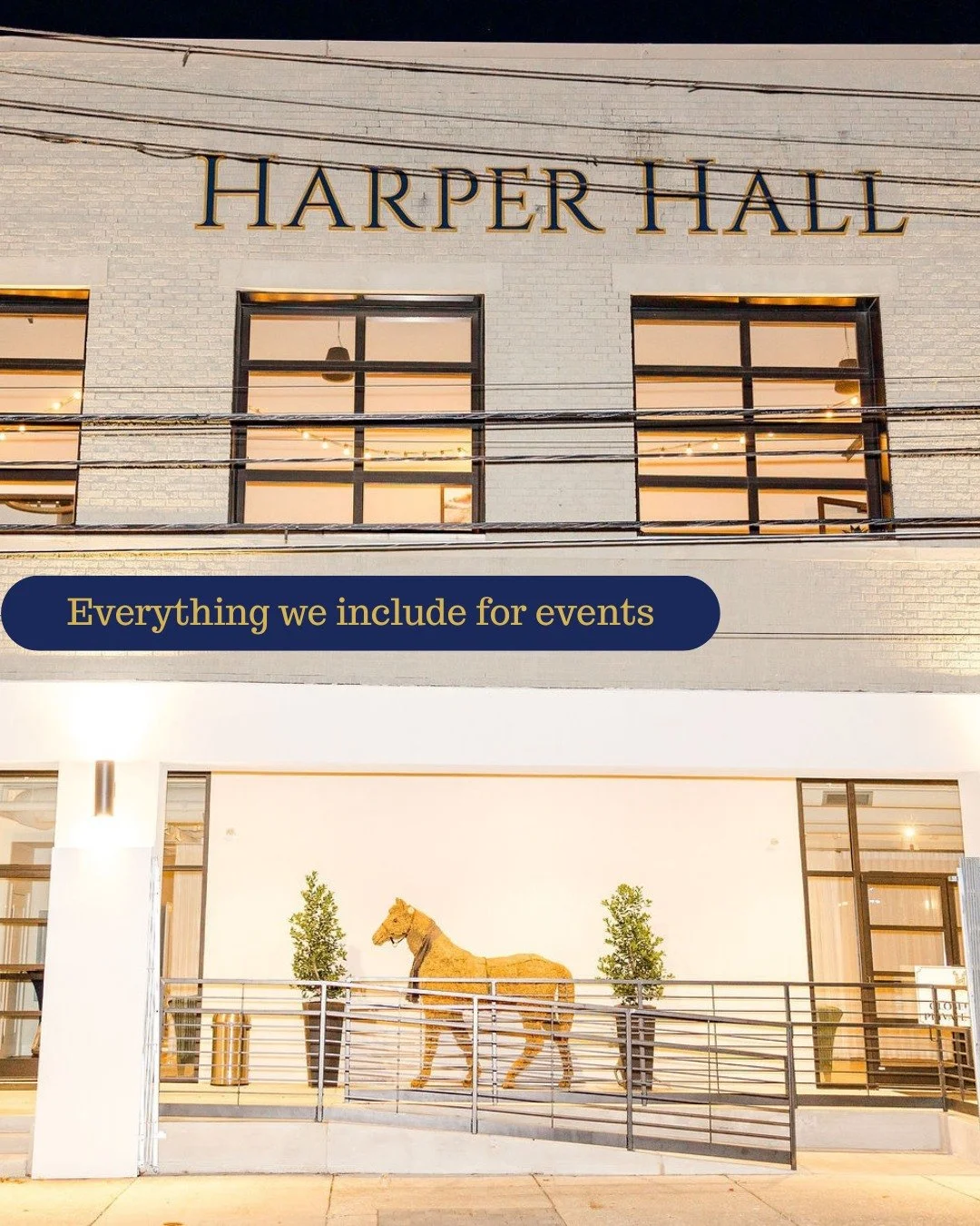 Looking for a venue to host your corporate event, social event, fundraiser, etc? We would LOVE to show you all that Harper Hall has to offer! 

#lexky #lexingtonky #sharethelex #kentucky #visitlex