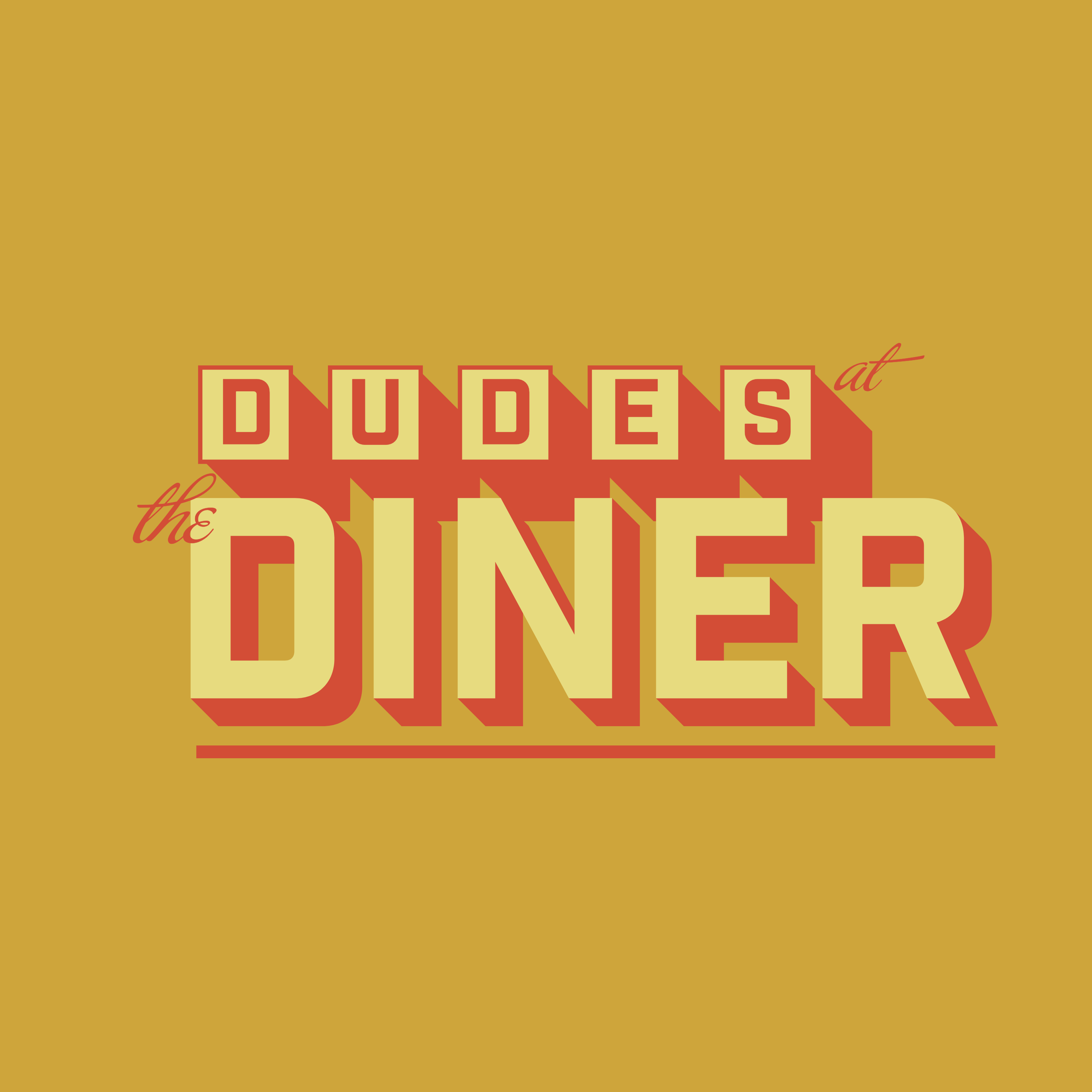 Dudes at the Diner