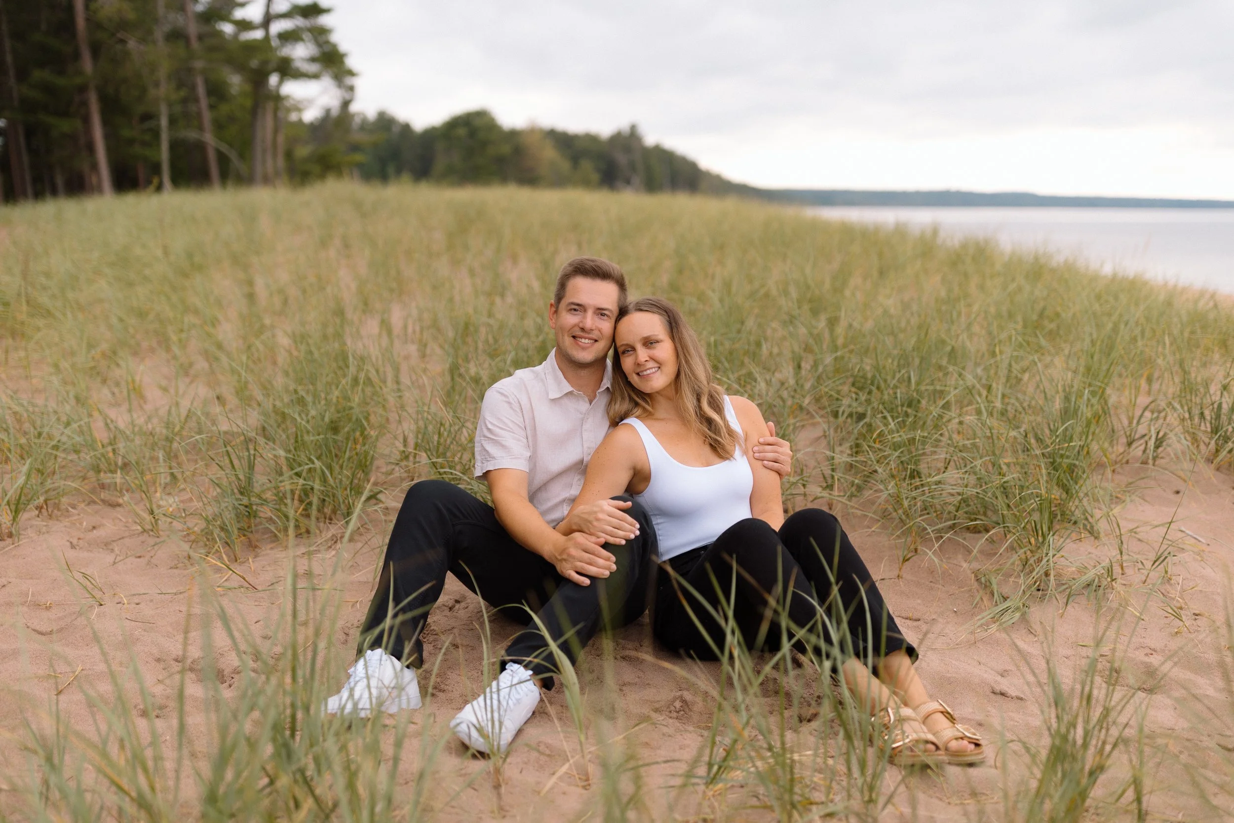 Taylor and Allen Marquette Engagement Session Peyton Medick Photography-147.jpg
