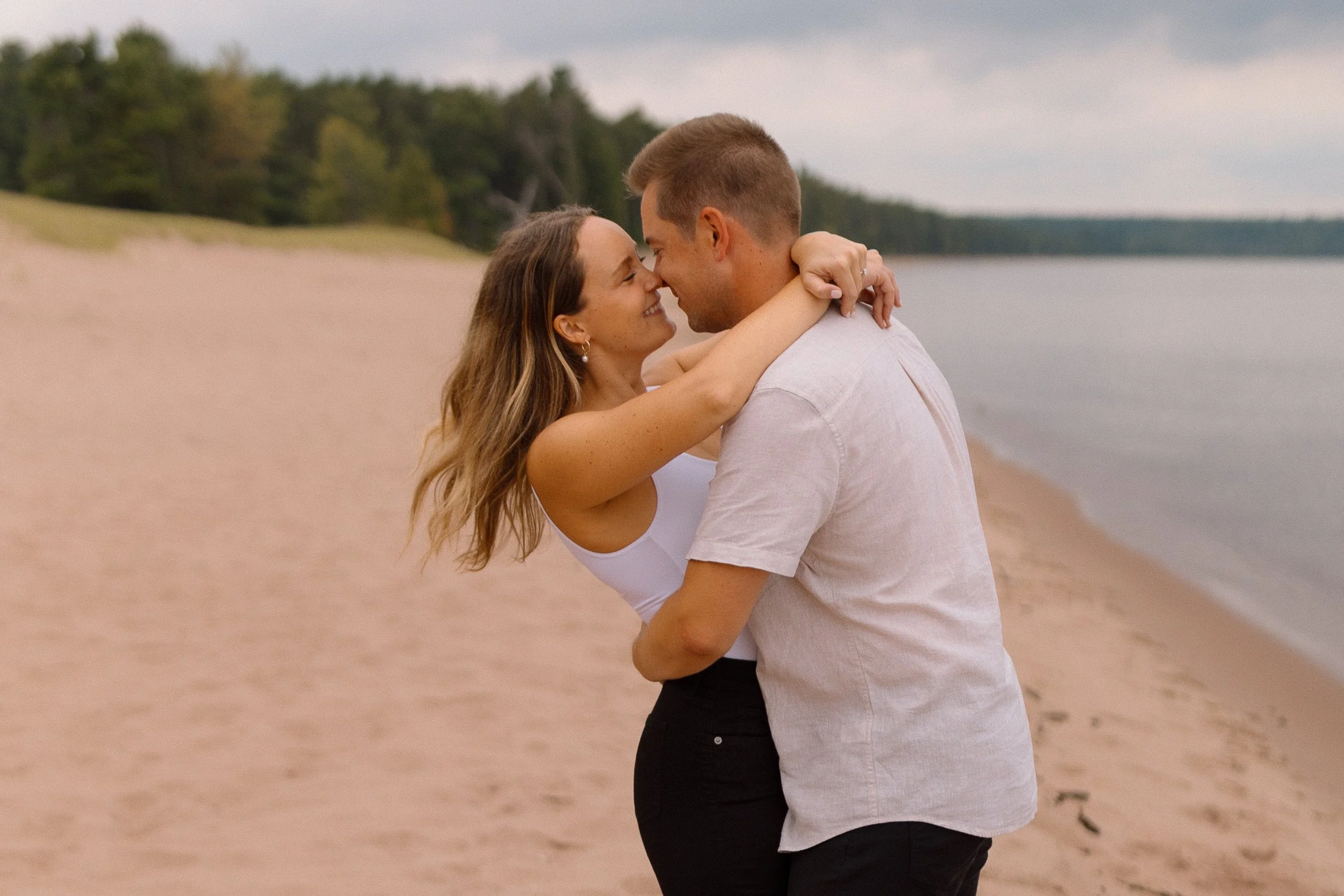 Taylor and Allen Marquette Engagement Session Peyton Medick Photography-182.jpg