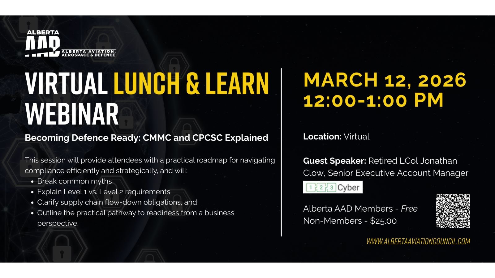 Alberta Aviation, Aerospace & Defence Virtual Lunch & Learn