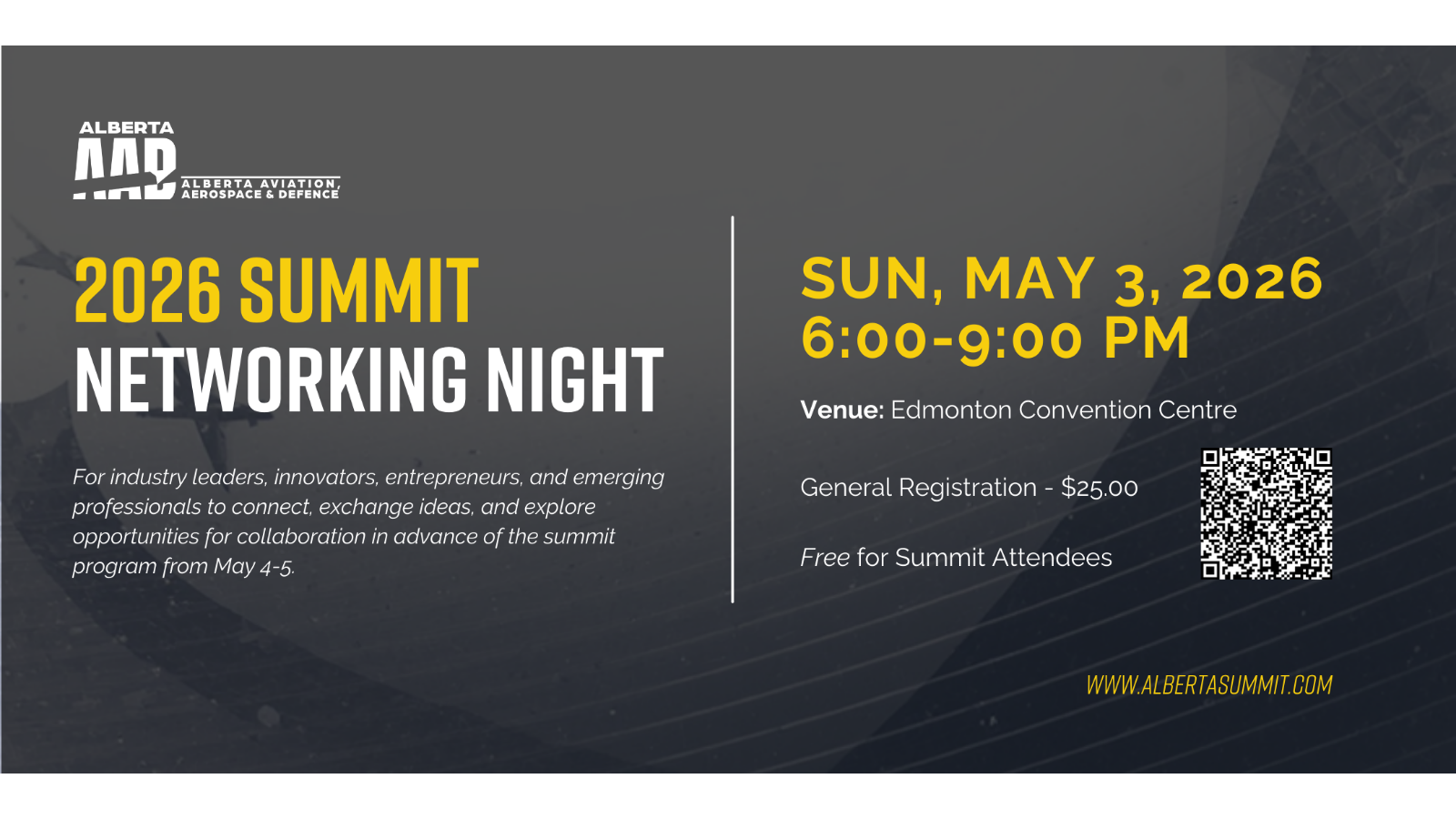 2026 Alberta AAD Summit Networking Night